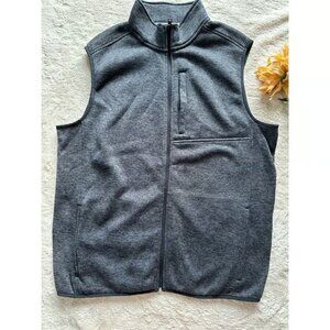 Mens Lands' End Gray Vest